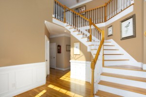 Spacious home interior