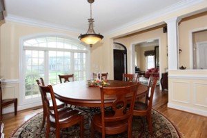 Classic dining area