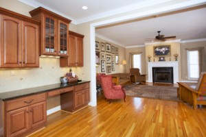 Spacious home living room